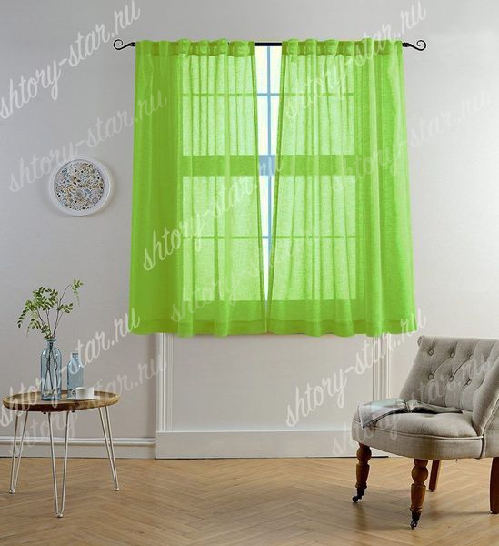 Короткий тюль на кухню арт - 10 Короткий тюль на кухню арт - 10