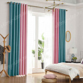Шторы из двух цветов на люверсах Рондо Шторы из двух цветов на люверсах Рондо